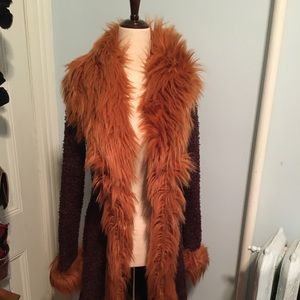 Betsy Johnson Sweater Coat